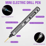 ARROWMAX Mini Electric Drill Rotary Tool Rechargeable Cordless Drill for Crafts Wood Plastic Aluminium Coin Home DIY