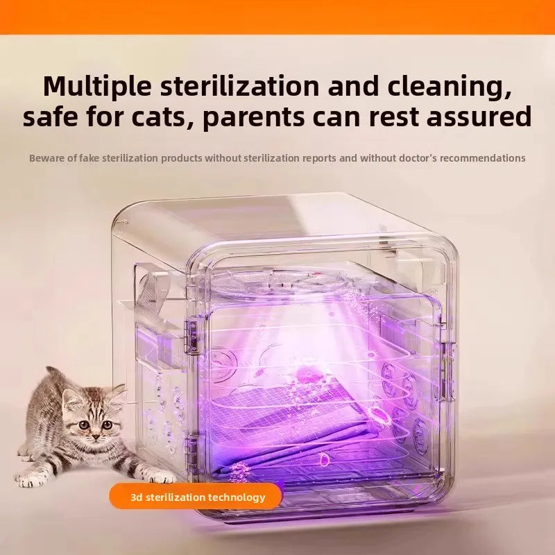 Smart Pet Drying Box Cat Dog Bathing Household Drying Artifact Blowing Water