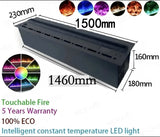 3D Realistic Water Vapor Fireplace Remote Control Electric Steam Fireplace Space-Saving Design Fits Any Corner firebox emission