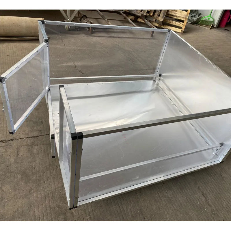Large Breed Whelping Box 46" X 46" X 30"   Pet Whelping Box for Dogs Customizable Size