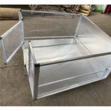 Large Breed Whelping Box 46" X 46" X 30"   Pet Whelping Box for Dogs Customizable Size