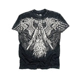 Harajuku Polo Shirt Men's Pattern Printed Casual Short Sleeve Street Gothic Style Summer Couple Breathable Top