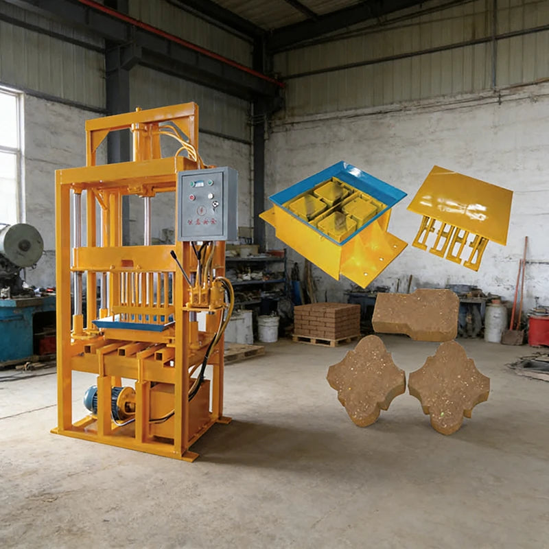 Customized Electric Brick Making Machine – Compact Design for Cement Block Production, Greenhouse Construction Use,Factory Price