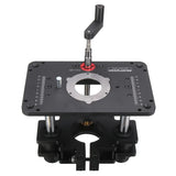 ENJOYWOOD GD7 PRO Router Lift for 65mm/69mm Wood Router for Router Table Set Up Lift with Router Plate Precision Woodworking