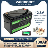 VariCore 12V/24V/48V 360Ah 340Ah 180Ah 150AH 100Ah LiFePO4 Battery 12.8V Lithium Iron Phosphate for EV RV Golf Cart Solar Wind