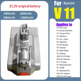 New lithium battery 25.2V for Dyson SV15 V11 Absolute Fluffy Cyclone Animal Pro Total Handheld Vacuum Cleaner Spare