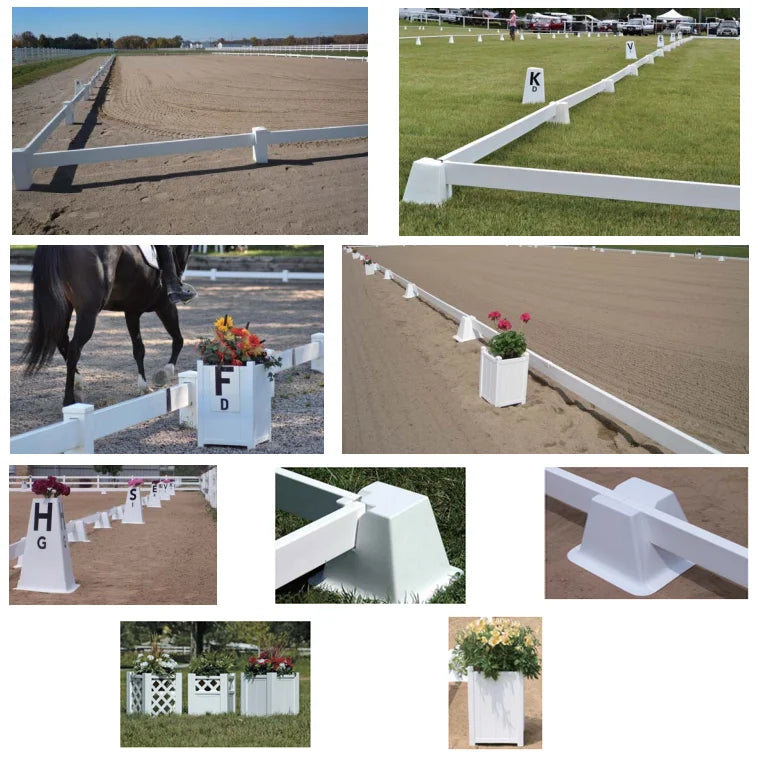 Portable Horse Dressage Arena Cones Letters,Dressage Arena Fence