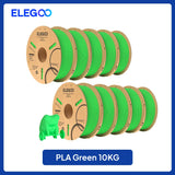 ELEGOO PLA Filament 10KG 1.75mm Plastic 3D PLA for 3D Printer Filament for FDM 3D Printer Elegoo
