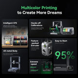 Creality Hi Combo Complete 3D Printing Starter Kit with UserFriendly Design and Quick Setup for Beginners Includes Creality