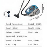 2500W Vacuum Cleaner Handheld Powerful Dust Collector Household Multifunctional Dust Mite Removal Wet & Dry Wired Vacuum Cleaner