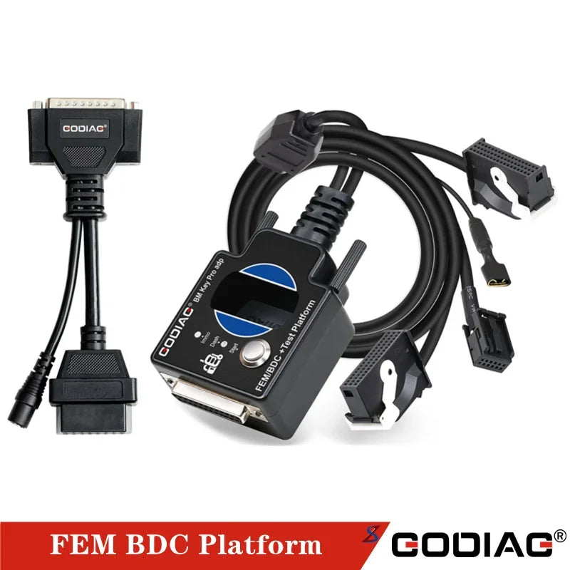 GODIAG GT100+ GT100 Pro ECU Connector OBDII Break Out Box for BMW FEM/BDC CAS4/CAS4+ Test Platform for VVDI2/IM608/K518ISE