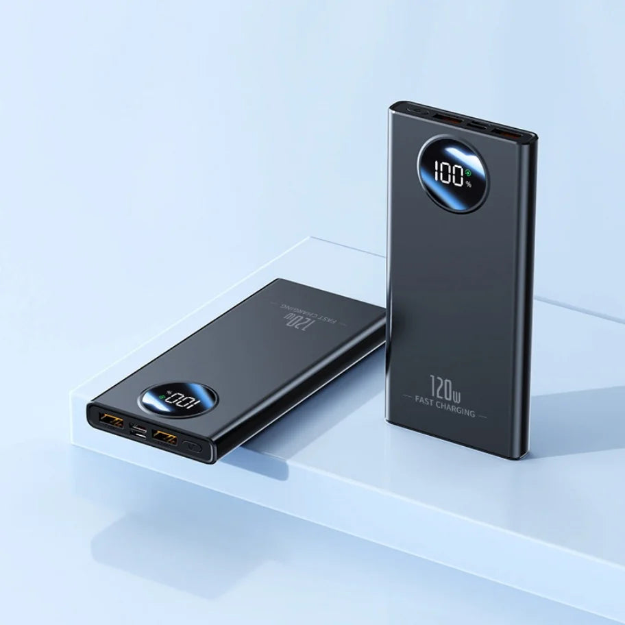 120W 80000mah Power BankSuper Fast Charging Ultralarge Capacity For Mobile Power External Battery For Iphone Xiaomi Samsung