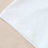 Summer New Women's Cotton Heat Transfer Letter Cartoon Pattern round Neck Short Sleeve T-Shirt Casual Slim Fit K Brand T-shirt