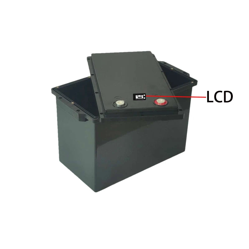 280Ah 320Ah 90Ah 105Ah Box Lifepo4 Battery Storage Boxes Screw type12V Solar Cells Case RV Yacht Battery Storage Plastic Case