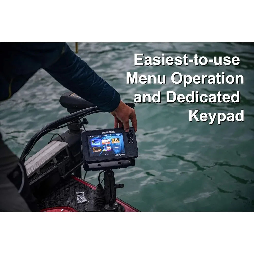 %a for  5", 7" and 9" Fish Finders with Transducers