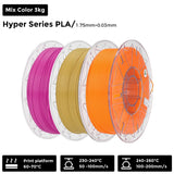 Creality Hyper PLA RFID Filament 1.75mm 1KG High-speed Printing Comes with A Built-in Chip To Recognize Colors for K2 Plus Combo
