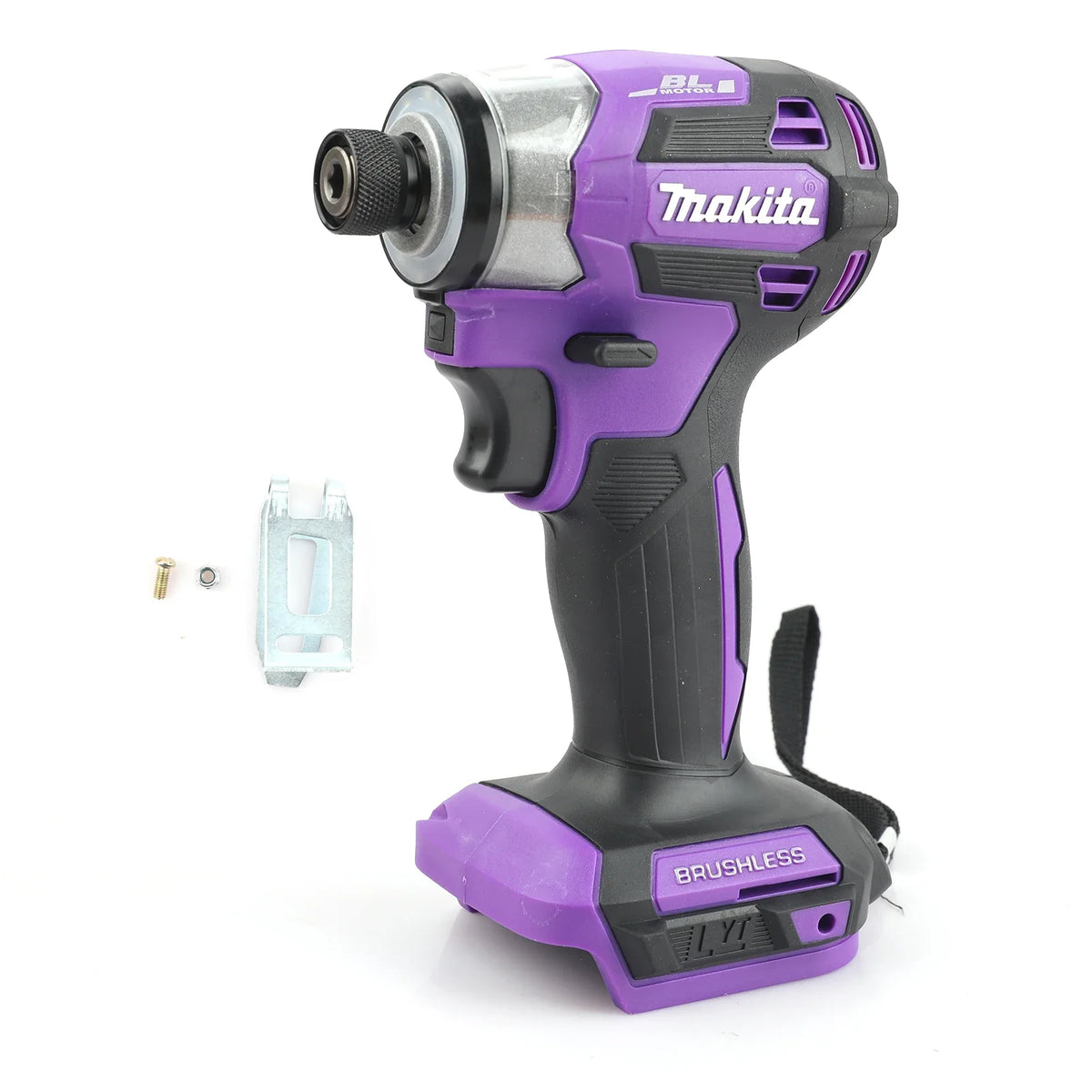 Makita DTD173 Blue, Black and White, Black, Purple, Red, Brushless Screwdriver, Rechargeable Electric Screwdriver,No Battery