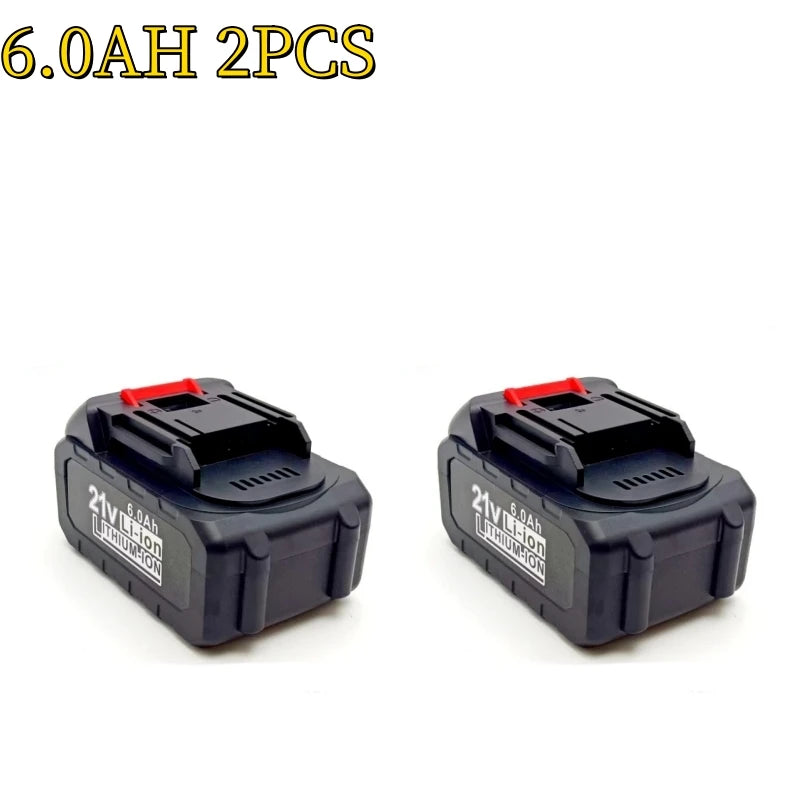 21V 9AH 6AH 3AH Electric drill, screwdriver, durable lithium battery,for Makita 21V series electric tool high voltage water gun