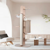 Modern Wooden Cat Climbing Frame Cat Tree Minimalism Italian Luxury Design Cat Scratching Post Furniture Columpio Gatos FYCT