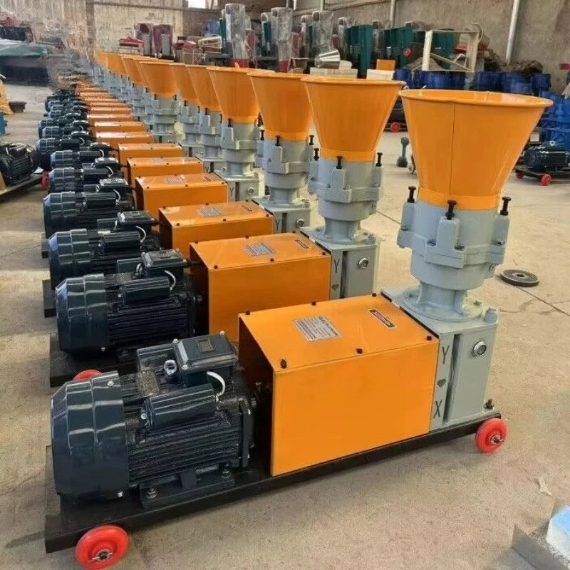 Livestock and Poultry Chicken Cattle Goat Animal Food Manufacturing Machine Farm Pelletizer Pellet Feed Pellet Processor