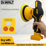 Dewalt 8-Speed Digital Display Cordless Car Polisher: Smart Speed Control for Waxing (20V Battery Compatible)
