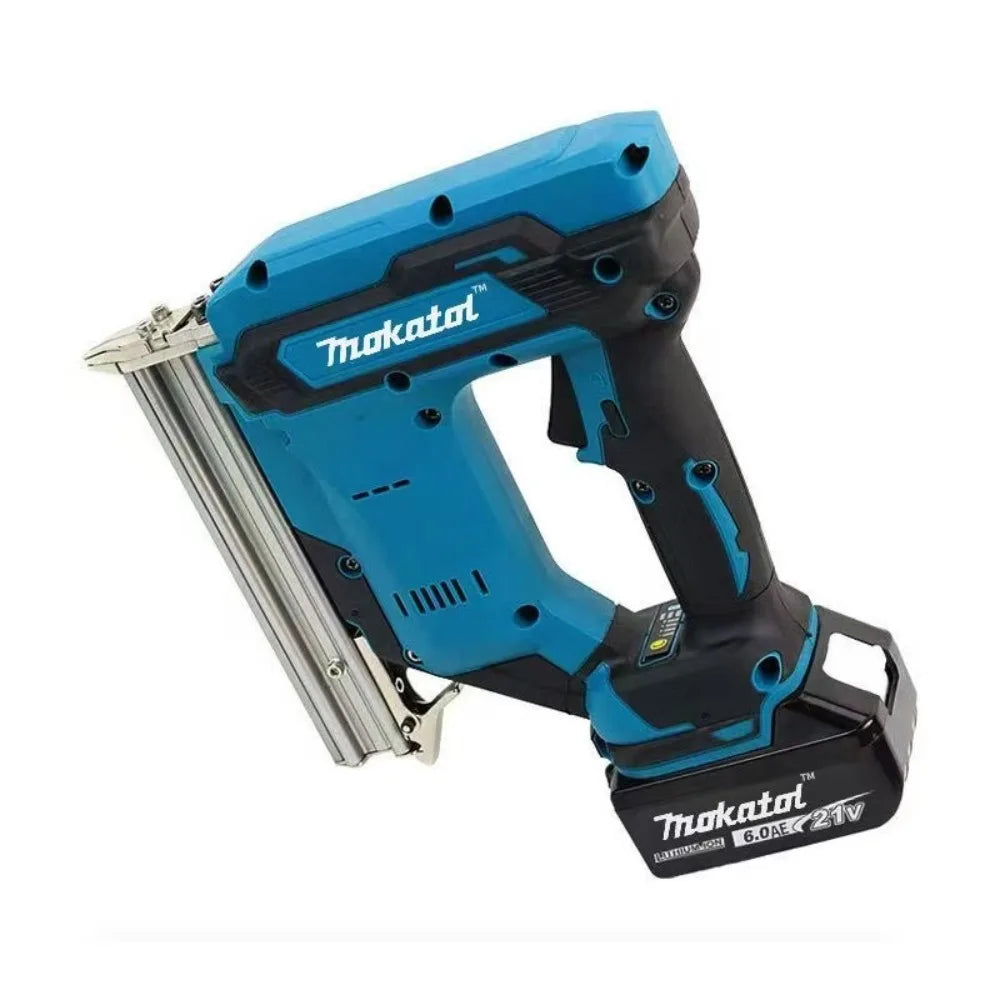 Makita DFN350 Cordless Electric Impact Staple Gun Straight Nails Riveting Gun Carpentry Tools Compatible with 18V Battery