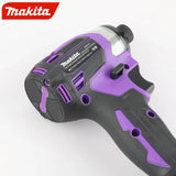 Makita DTD173 Blue, Black and White, Black, Purple, Red, Brushless Screwdriver, Rechargeable Electric Screwdriver,No Battery