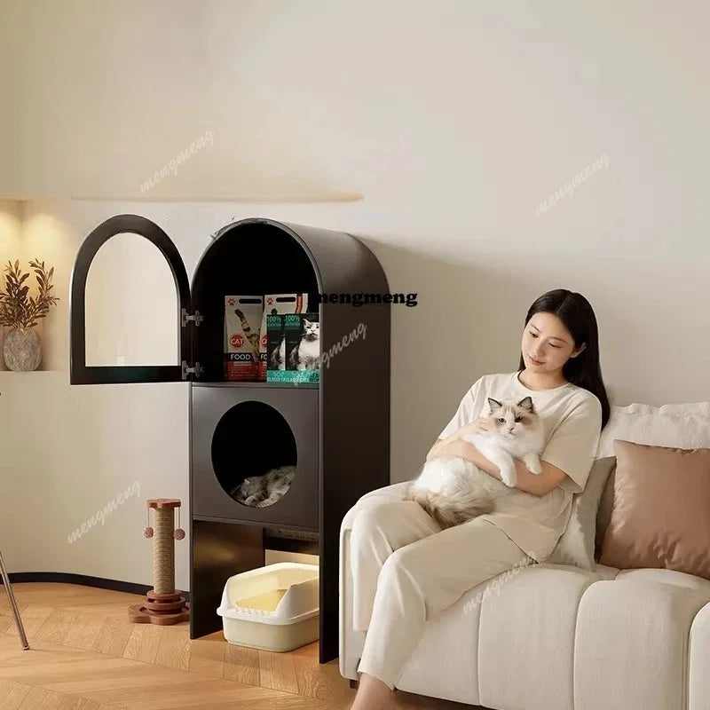 Cat nest Pet products Storage integrated locker Household indoor cat villa Sofa side locker