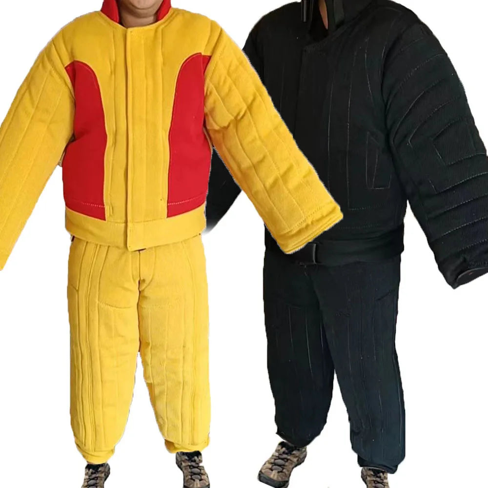 Bite Training Suit Full Body Protective Gear|Tear-Resistant Arm Sleeves with Reinforced Padding| Wholesale Dog Trainer Equipment