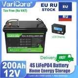 VariCore 12.8V/24v 360Ah 340Ah 180Ah 120AH 100Ah LiFePO4 Battery 25.6v 12V Lithium Iron Phosphate for RV Touring Car Solar Wind