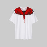 Men Women MB Brand Wings Print Marcelo Burlon Top Quality Short Sleeve T-Shirts Quick-Drying T-Shirt Sports Casual Y2K Street