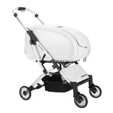 Luxury Pet Stroller Dogs 4 Wheels Foldable Detachable Cat Stroller Outdoor Walking Small Medium Puppy Strollers Portable Cheap