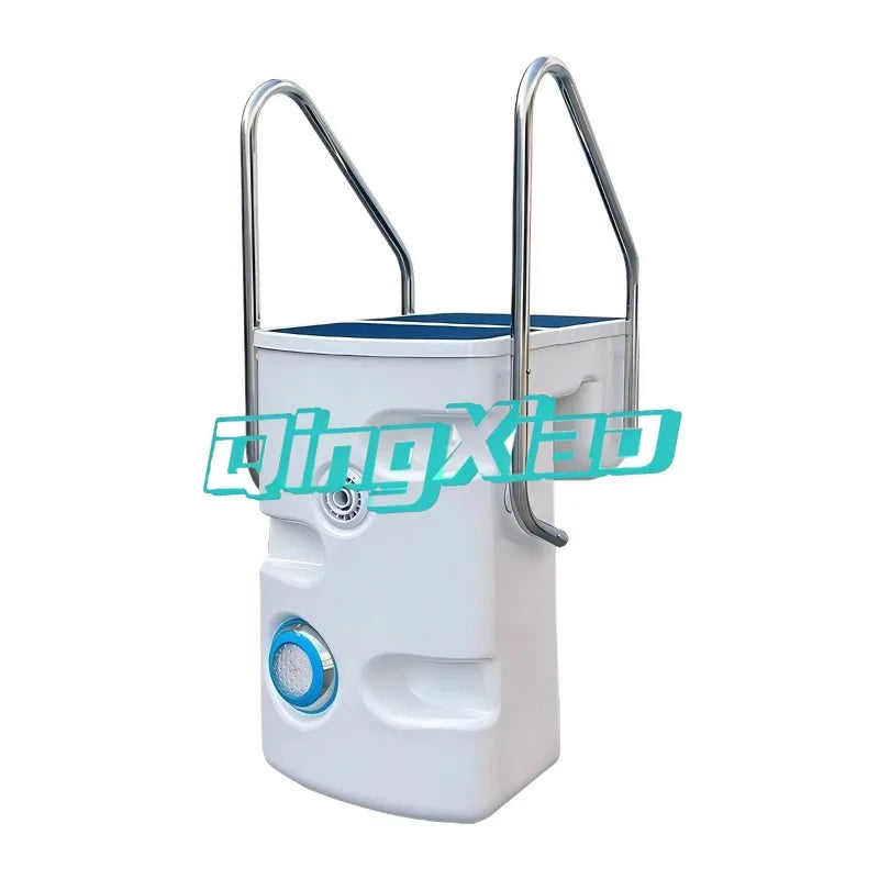Wall Mounted Integrated Swimming Pool Filter Machine Water Circulation Purification Treatment With LED Lighting All In One