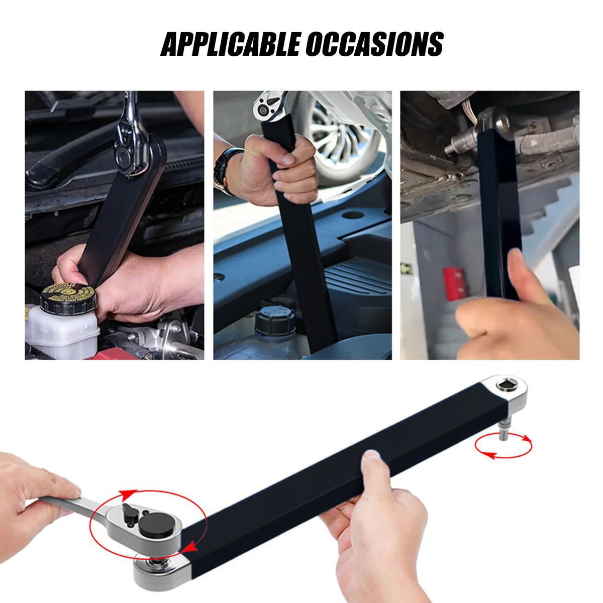 Professional Drive Ratchet Wrench Household Multifunctional Repair Tool