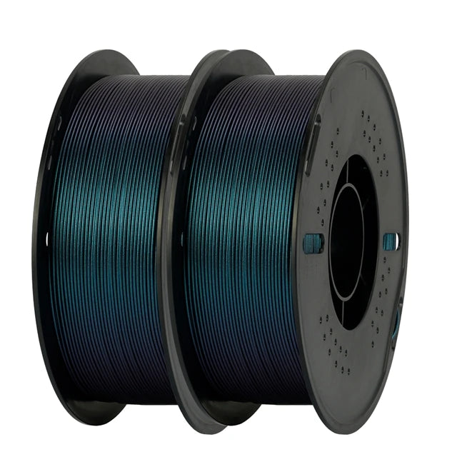 KINGROON PLA Burnt Titanium 3D Printer Filament 1.75mm 1kg 2kg Beautiful Color Change PLA Hide Layer Line 3D Printing Material