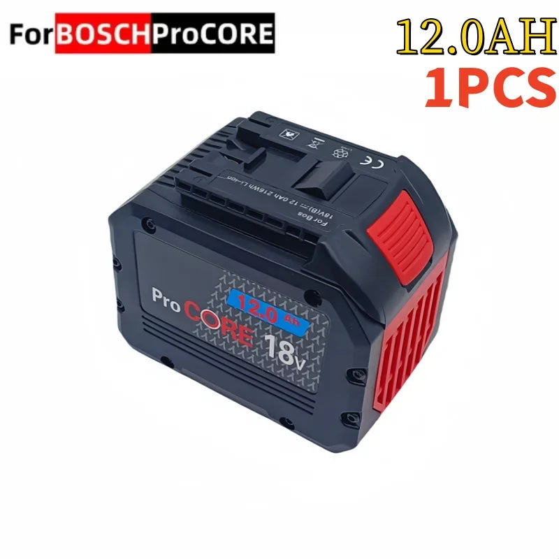 21700 ProCORE 18V Rechargeable Battery 18V 8.0AH/12.0AH High-Power for Bosch Tools BAT609 BAT618 GBA18V 21700