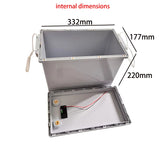 280Ah 320Ah 90Ah 105Ah Box Lifepo4 Battery Storage Boxes Screw type12V Solar Cells Case RV Yacht Battery Storage Plastic Case