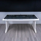 Computer Case Integrated High-End Cool Special-Shaped Game Tables Built-in Fully Transparent Large Case Computer Desk