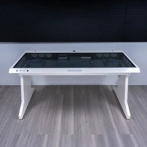 Computer Case Integrated High-End Cool Special-Shaped Game Tables Built-in Fully Transparent Large Case Computer Desk