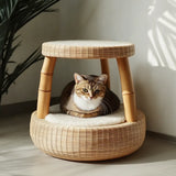 CL  frame toy integrated cat nest small sisal household cat scratching board shelf climbing column supplies