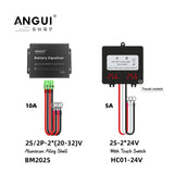 ANGUI Battery Equalizer Active 48V BM202S HC01 24V LED Display 2 X 24V Lead Acid Gel Batteries Series Balancer 2S Active NCM 48V