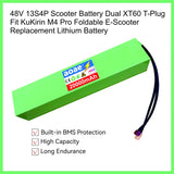 48V Lithium Battery Pack 13S4P 20Ah Grade-A Cells For Kugoo M4 M4Pro Max Speed E-Scooter Built-in BMS Dual XT60+T Long Range
