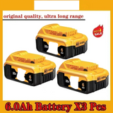 100% Original 20V 5.0Ah MAX Battery Power Tool Replacement for DeWalt DCB184 DCB181 DCB182 DCB200 20V 5A 6A 18Volt 20v Battery.