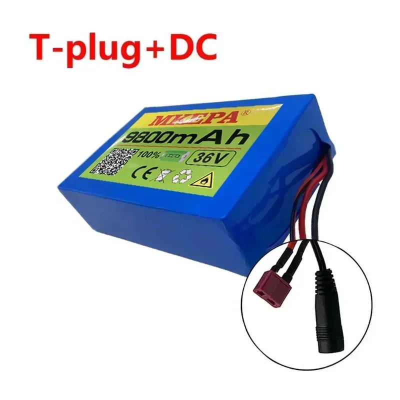 NEW 36V Electric scooter battery 10S2P 18650 Lithium Battery Pack 42V City Coco Cooter Vehicle Battery Square with BMS