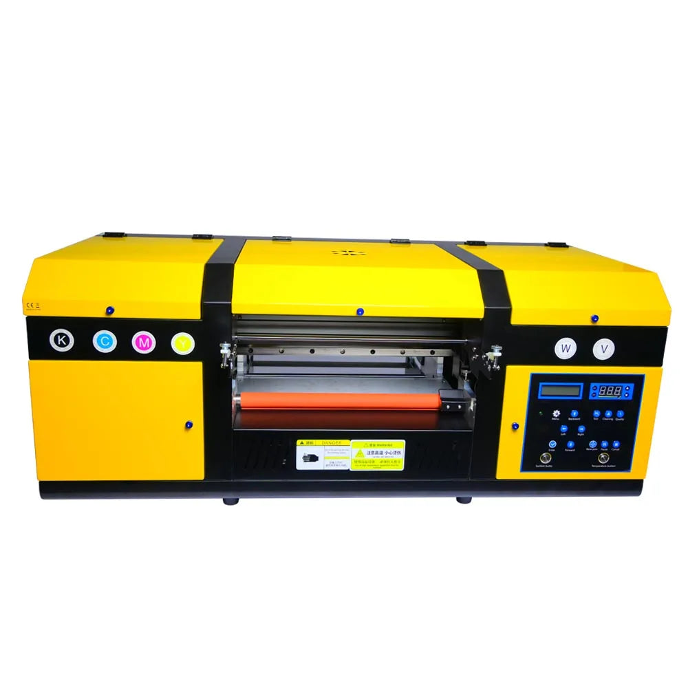 US STOCK A3 UV DTF Printer Laminating 2 in 1 Varnish Gliding Printer Sticker Waterproof Dustproof for Wood Glass Phone Case