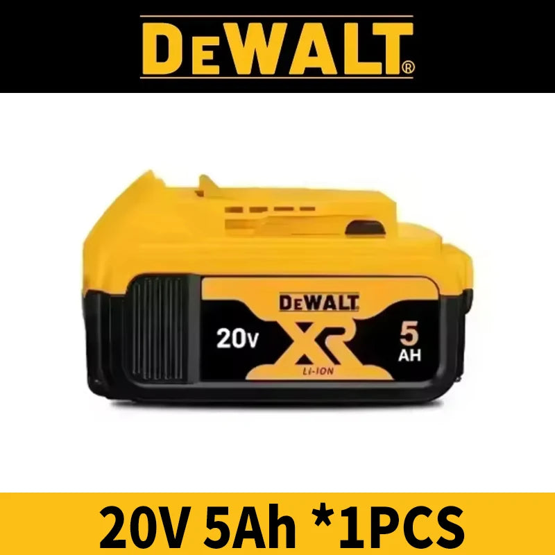 100% Genuine Dewalt 20V Battery ,20V 6Ah 5Ah Rechargeable Battery &Charger DCB206 For Dewalt Power tool Replacement battery