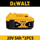 100% Genuine Dewalt 20V Battery ,20V 6Ah 5Ah Rechargeable Battery &Charger DCB206 For Dewalt Power tool Replacement battery