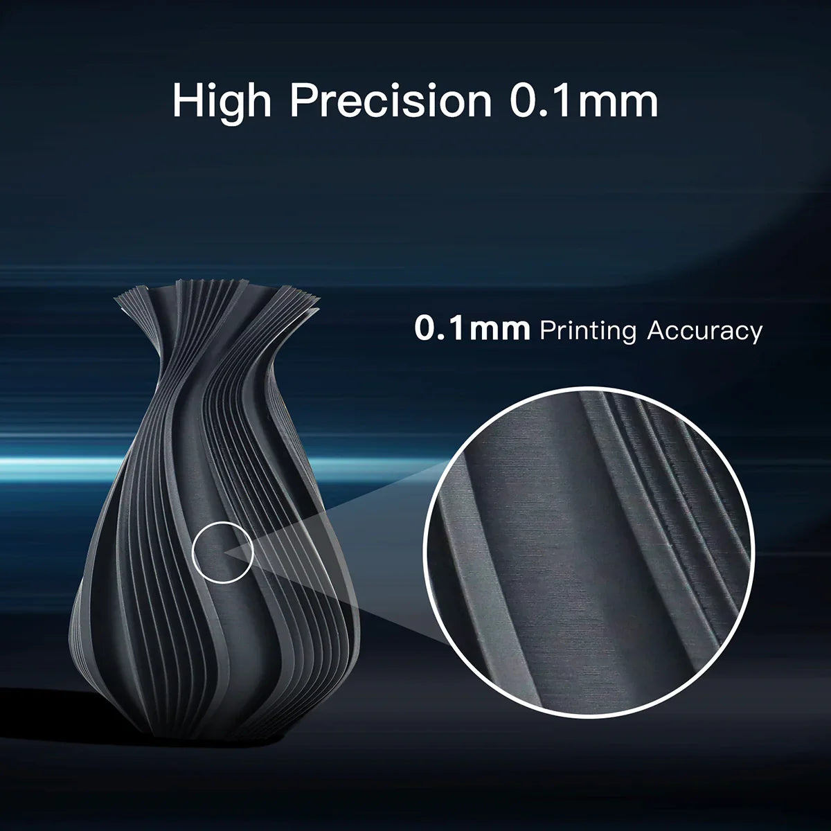 X-Plus 3 Automatic 3D Printer Professional High-Speed Automatic FDM Technology Supports PLA Material For Industrial Application