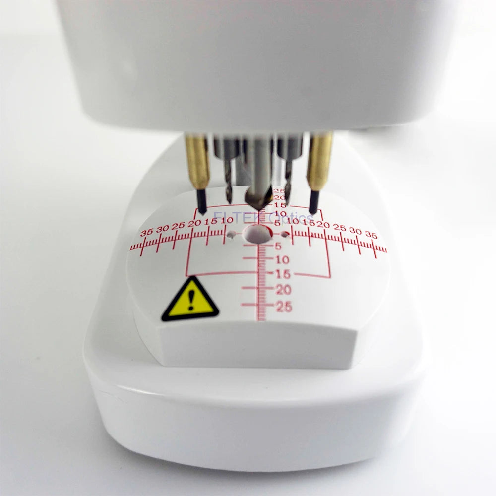 Optical Lens Drilling Machine for Optician Drill 3 Hole on Demo Lens