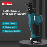 Makita DJR189 Cordless Reciprocating Saw Brushless Electric Saw 18V Portable Power Tool for Wood & Metal Cutting